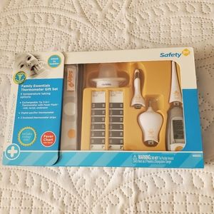 Safety First Family Essentials Thermometer Gift Set